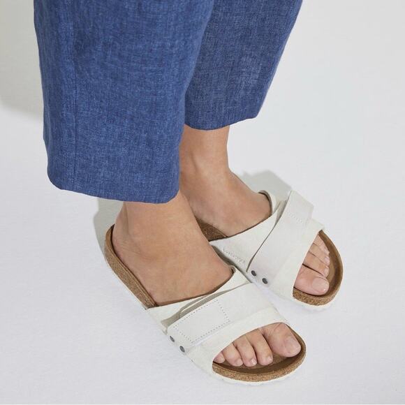 Birkenstock Shoes - Birkenstock Oita Light Antique Suede Slip-Ons Size 39